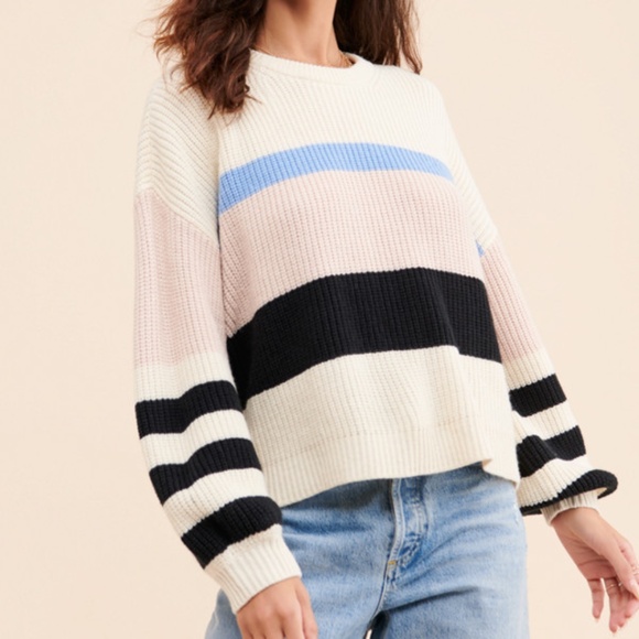 Simple Sanctuary Sweaters - Sanctuary Playful Striped Sweater